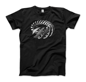 MC Escher Spirals Art T-Shirt - Art-O-Rama Shop