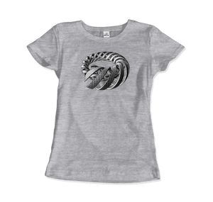 MC Escher Spirals Art T-Shirt - Art-O-Rama Shop