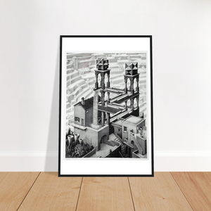 MC Escher Waterfall Art Poster