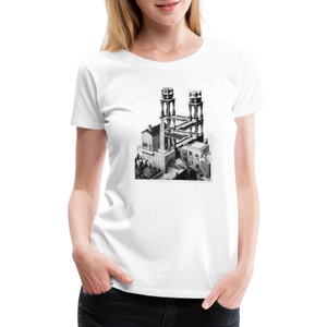 MC Escher Waterfall Illusion T-Shirt - T-Shirt