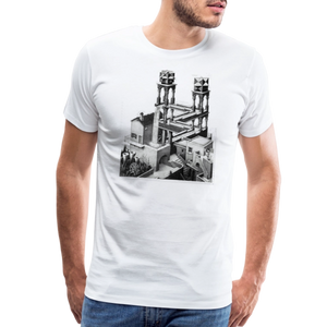 MC Escher Waterfall Illusion T-Shirt - T-Shirt