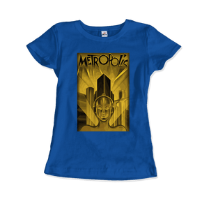 Metropolis - 1927 Movie Poster Reproduction in Oil Paint T-Shirt - Art-O-Rama Shop
