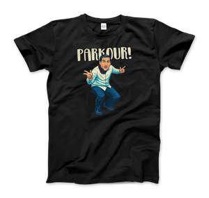 Michael Scott - Parkour T-Shirt - Men (Unisex) / Black / S - T-Shirt