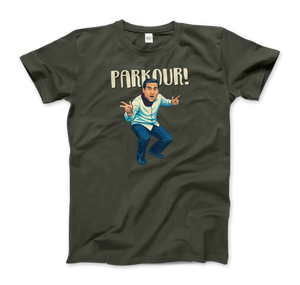 Michael Scott - Parkour T-Shirt - Men (Unisex) / City Green / S - T-Shirt
