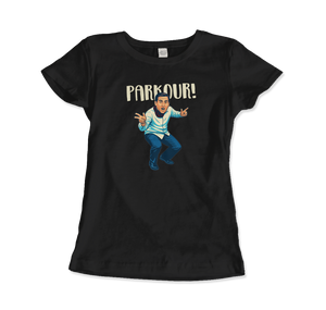 Michael Scott - Parkour T-Shirt - Women (Fitted) / Black / S - T-Shirt