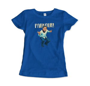 Michael Scott - Parkour T-Shirt - Women (Fitted) / Royal Blue / S - T-Shirt
