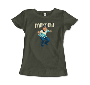 Michael Scott - Parkour T-Shirt - Women (Fitted) / City Green / S - T-Shirt