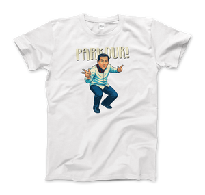 Michael Scott - Parkour T-Shirt - Men (Unisex) / White / S - T-Shirt