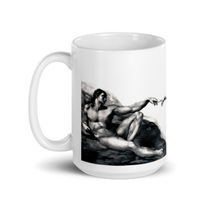 Michelangelo - The Creation of Adam Reproduction Mug - 15oz (444mL) - Mug