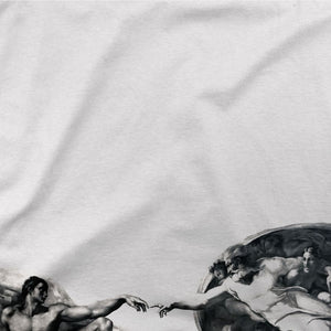 Michelangelo - The Creation of Adam Reproduction T-Shirt - T-Shirt