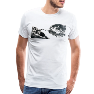 Michelangelo - The Creation of Adam Reproduction T-Shirt - T-Shirt