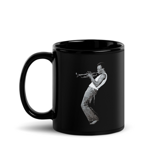 Miles Davis Playing his Trumpet Artwork Mug 11oz (325mL) Mug