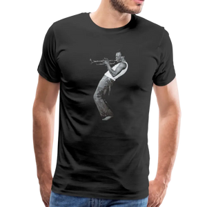 Miles Davis Playing His Trumpet Artwork T-shirt - T-shirt