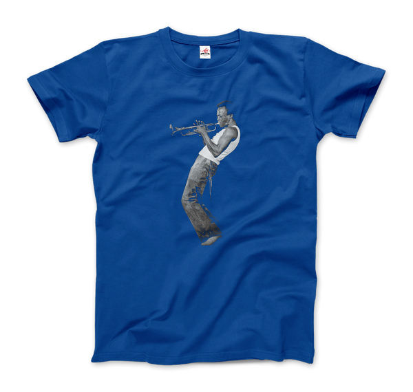 T-shirt Miles Davis jouant de sa trompette
