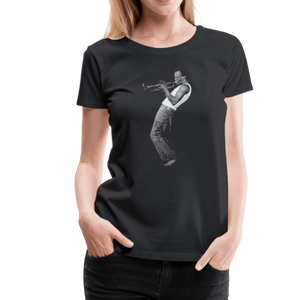Miles Davis Playing his Trumpet Artwork T-Shirt - T-Shirt