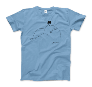 Modigliani - Anna Akhmatova Sketch Artwork T-Shirt