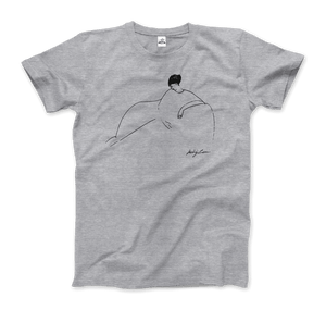 Modigliani - Anna Akhmatova Sketch Artwork T-Shirt