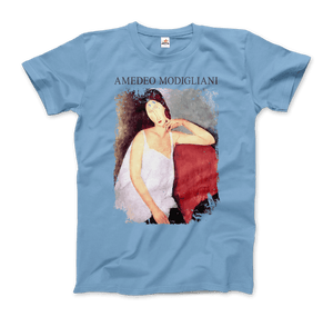 Modigliani - Portrait of Jeanne Hébuterne, 1919 Artwork T-Shirt - Art-O-Rama Shop