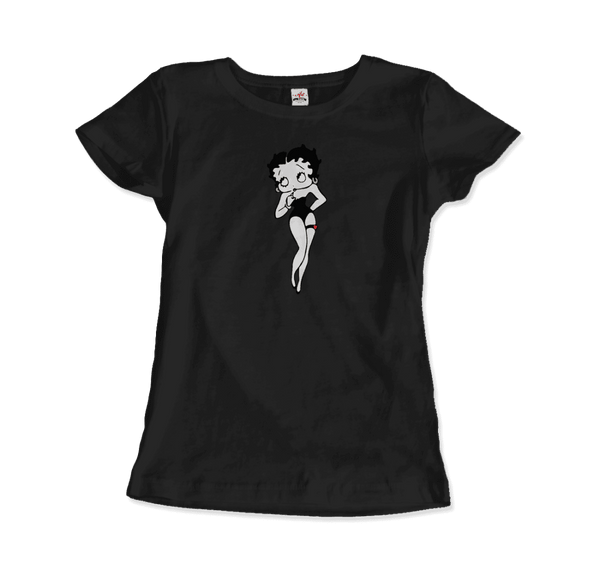 Miss Boop T-shirt à motif vintage