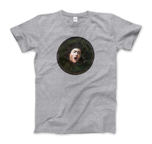 Mythological Medusa: Caravaggio T-Shirt - Men (Unisex) / Heather Grey / S - T-Shirt
