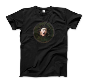 Mythological Medusa: Caravaggio T-Shirt - Men (Unisex) / Black / S - T-Shirt