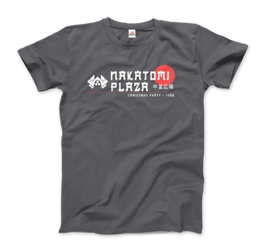 Nakatomi Plaza Christmas Party 1988 T-Shirt - Men / Charcoal / S - T-Shirt