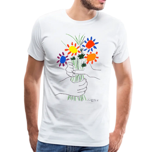 Pablo Picasso Bouquet of Peace 1958 Artwork T-shirt - T-shirt