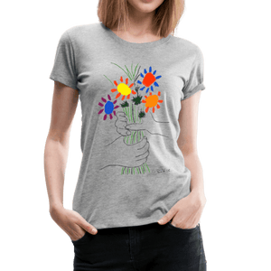 Pablo Picasso Bouquet of Peace 1958 Artwork T-Shirt - [variant_title] by Art-O-Rama