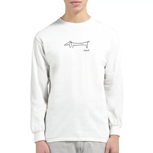 Pablo Picasso Dachshund Dog (Lump) Art Long Sleeve Shirt - Long Sleeve Shirt