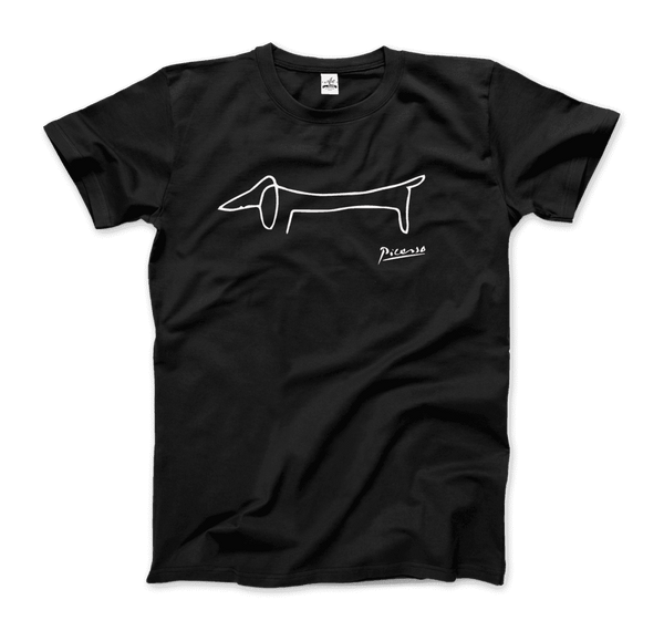 T-shirt d'illustration de chien de teckel de Pablo Picasso (morceau)