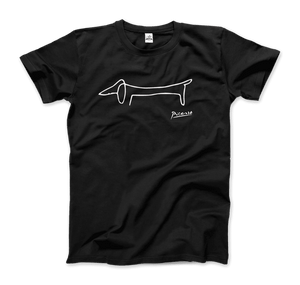 Pablo Picasso Dachshund Dog (Lump) Artwork T-Shirt