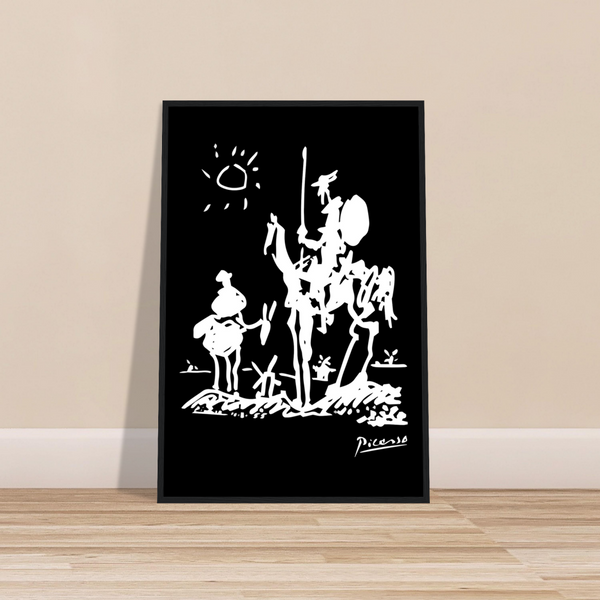 Pablo Picasso Don Quixote of La Mancha 1955 Artwork Poster
