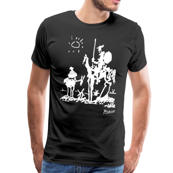 Pablo Picasso Don Quixote of La Mancha 1955 Artwork T - Shirt - T - Shirt