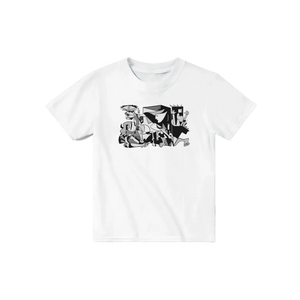 Pablo Picasso Guernica 1937 Artwork Reproduction T-Shirt - Youth / White / S - T-Shirt