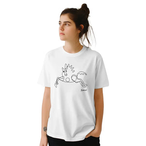 Pablo Picasso Horse Line Art T-Shirt - T-Shirt