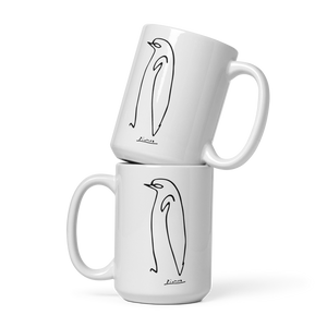 Pablo Picasso Penguin Line Artwork Mug