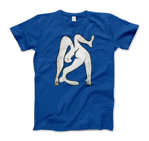Pablo Picasso The Acrobat 1930 Art T-Shirt - Men (Unisex) / Royal Blue / S - T-Shirt