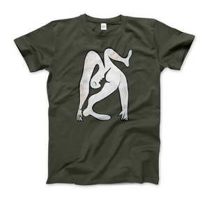 Pablo Picasso The Acrobat 1930 Art T-Shirt - Men (Unisex) / City Green / S - T-Shirt