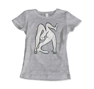 Pablo Picasso The Acrobat 1930 Art T-Shirt - Women (Fitted) / Heather Grey / S - T-Shirt