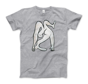 Pablo Picasso The Acrobat 1930 Art T-Shirt - Men (Unisex) / Heather Grey / S - T-Shirt