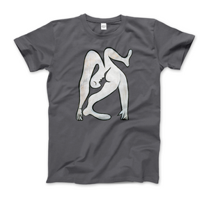 Pablo Picasso The Acrobat 1930 Art T-Shirt - Men (Unisex) / Charcoal / S - T-Shirt