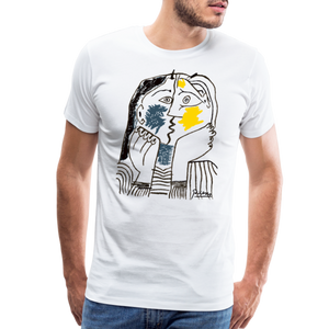 Pablo Picasso The Kiss 1979 Artwork T-Shirt - T-Shirt