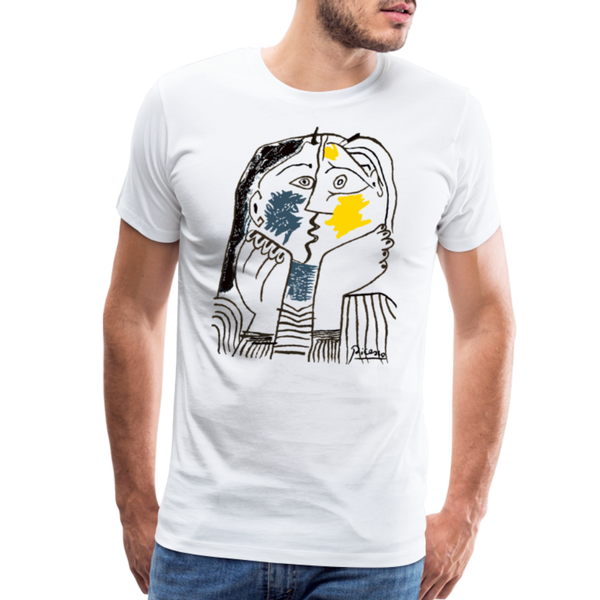 Pablo Picasso The Kiss 1979 Artwork T-Shirt - T-Shirt