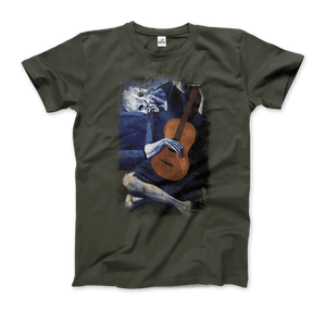 Pablo Picasso - The Old Guitarist Artwork T-Shirt