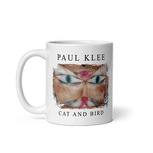 Paul Klee - Cat and Bird 1928 Artwork Mug - 11oz (325mL) - Mug