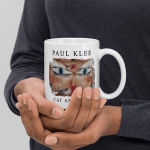Paul Klee - Cat and Bird 1928 Artwork Mug - Mug