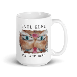 Paul Klee - Cat and Bird 1928 Artwork Mug - Mug