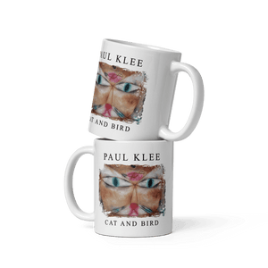 Paul Klee - Cat and Bird 1928 Artwork Mug - Mug