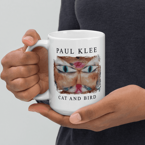 Paul Klee - Cat and Bird 1928 Artwork Mug - Mug
