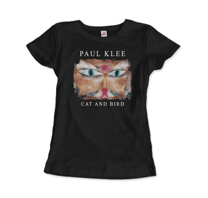 Paul Klee - Cat and Bird, 1928 Artwork T-Shirt - Art-O-Rama Shop